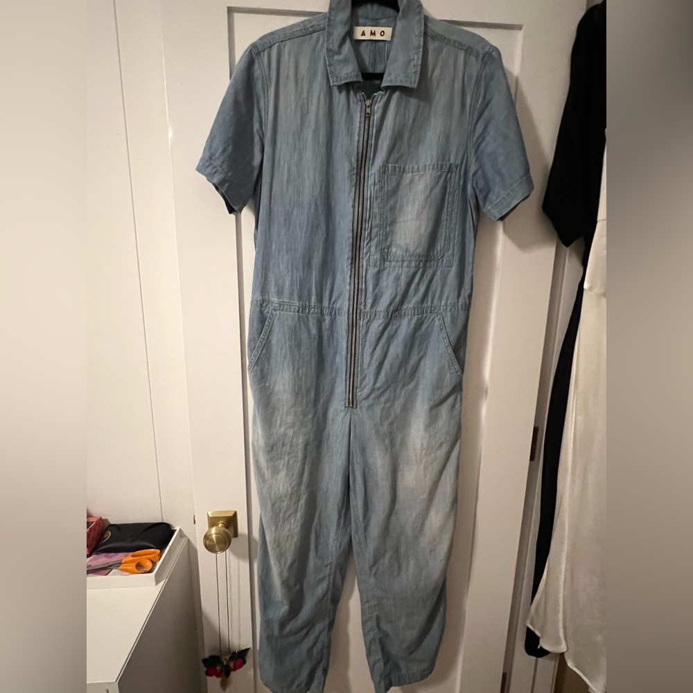 AMO Chambray Jumpsuit